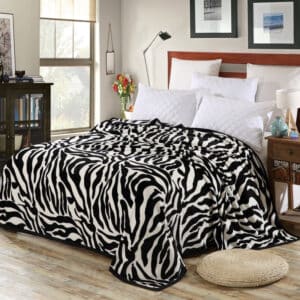 Lançamento de lã zebra